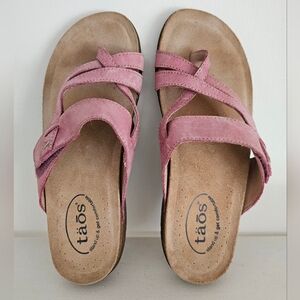 Taos Footwear Women's Pink Sandals
